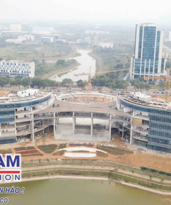 Dự án Trung Tâm Đổi Mới Sáng Tạo Quốc Gia: Vách ngăn di động cho khối nhà sự kiện