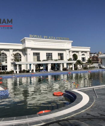 Vách ngăn mdf phủ melamine tại Royal Plaza Center Tuyên Quang