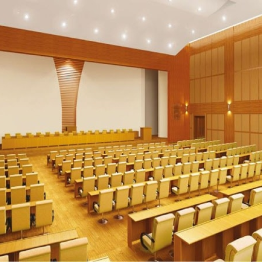 Vách Tiêu Âm Gỗ Đục Lỗ