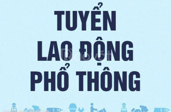 Tuyển dụng lao động phổ thông làm việc tại quận 12, TPHCM
