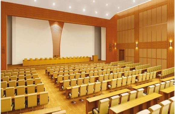 Vách Tiêu Âm Gỗ Đục Lỗ